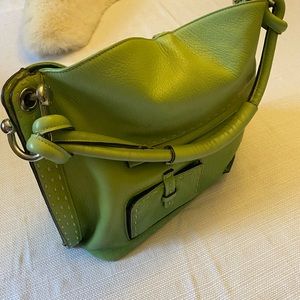 BCBG Satchel Green Bag